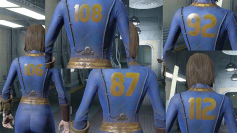 fallout 3 vault jumpsuit|fallout 4 vault jumpsuit retexture.